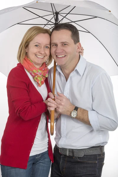 Portrait of a smiling middle aged couple — Stock Photo, Image