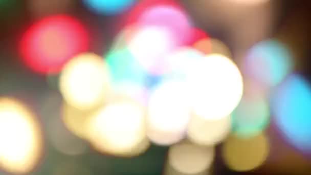 floue coloré dynamique lumières vidéo fond boucle 