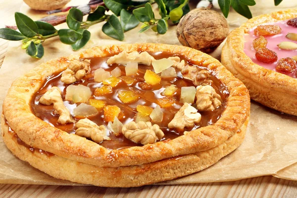 Mazurek trditional Polski wielkanocne ciasto — Zdjęcie stockowe