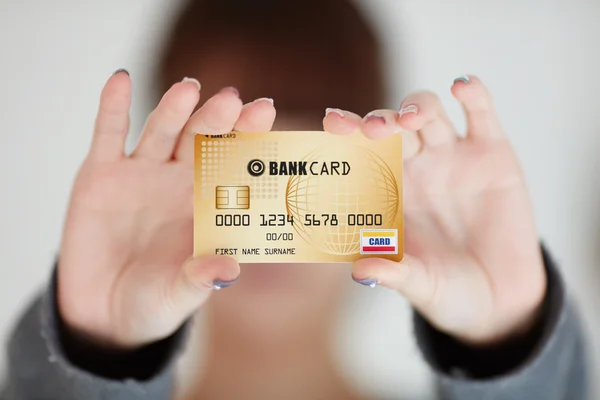 Debit or credit card — Stock Photo, Image
