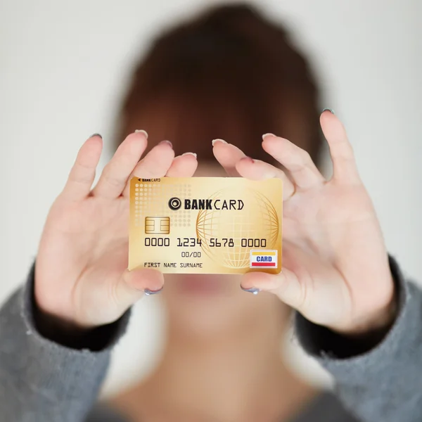 Debit or credit card — Stock Photo, Image