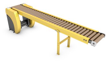 Boş silindir konveyör