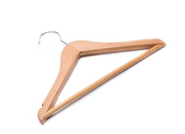 Çocuk kıyafetleri asmak için küçük bir askı.