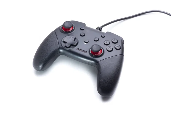 Botão Controle Para Jogar Partir Console Jogo Computador — Fotografia de Stock