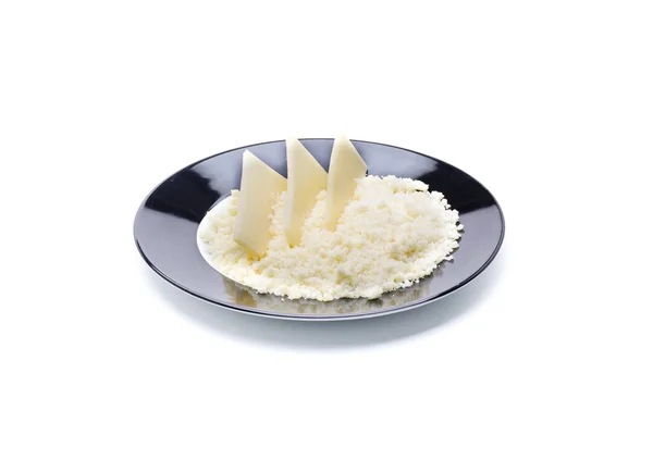 Složka strouhaný sýr — Stock fotografie