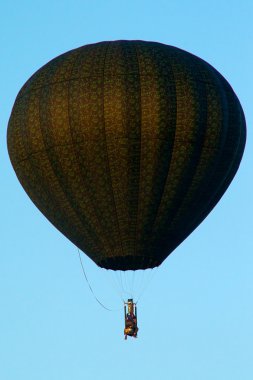 benzersiz sıcak hava balonu uçan