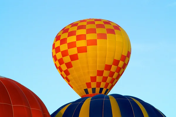 Hot air balloons rising — Stock Photo, Image