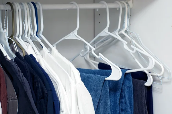 View inside closet — Stock Photo, Image