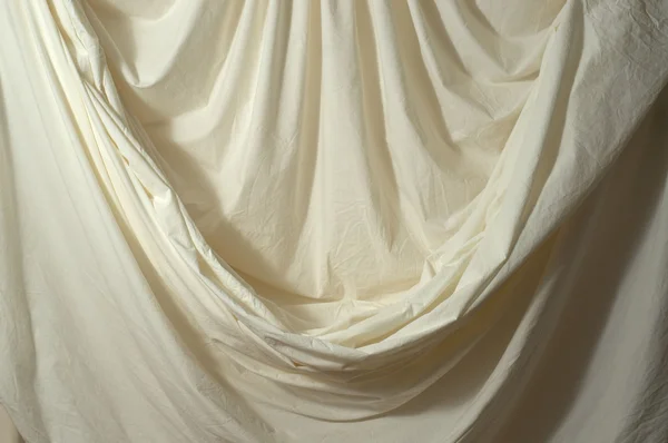 Draped muslin backdrop — Stock Photo, Image