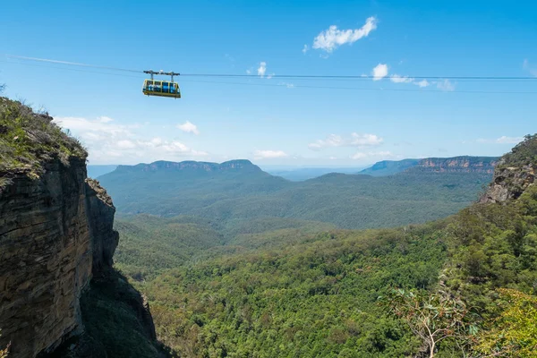 Cable car at Scenic World in the Blue Mountains, Australia. — Stock Photo, Image