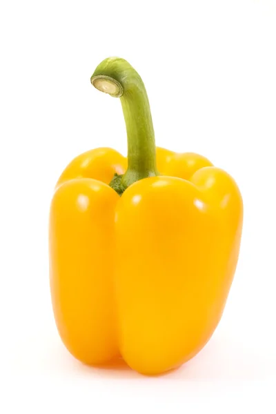 Yellow pepper isolated on white. — Stock Photo, Image