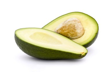 Taze avokado taş ikiye böldüm.