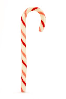 Beyaz üzerine kırmızı şeritli Çandır kamışı.