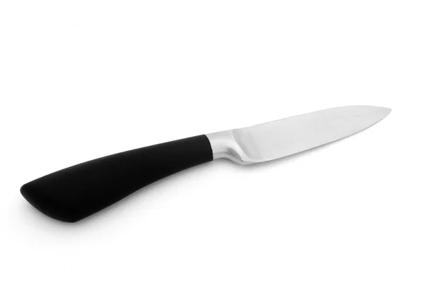 Nóż kuchnia na białym. — Zdjęcie stockowe