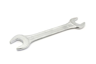 Beyaz üzerine tek somun anahtarı