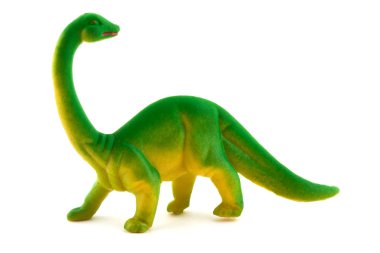 Toy plastic dinosaur clipart