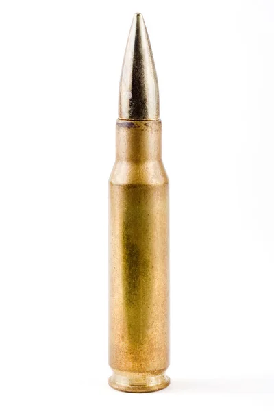 Single rifle bullet — Stock Photo, Image