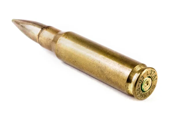 Single rifle bullet — Stock Photo, Image