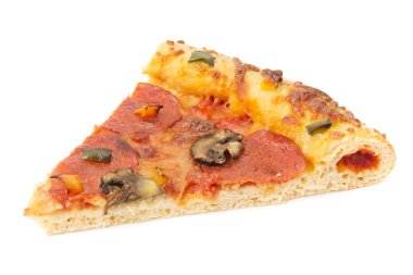Tek dilim biberli pizza 