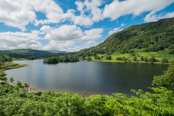 Rydal Water in the Lake District. Stock Photo