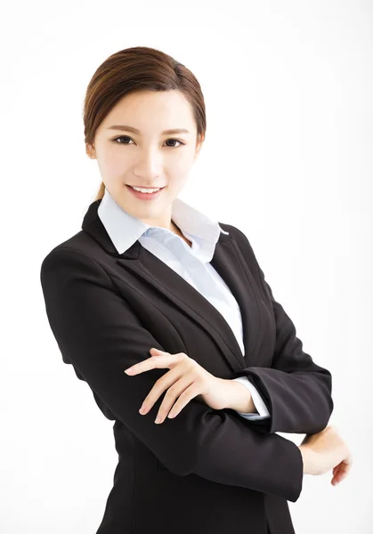 Красивая молодая азиатская деловая женщина — стоковое фото