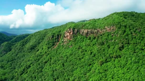 Vista Aerea Del Kenting National Park Della Costa Taiwan — Video Stock