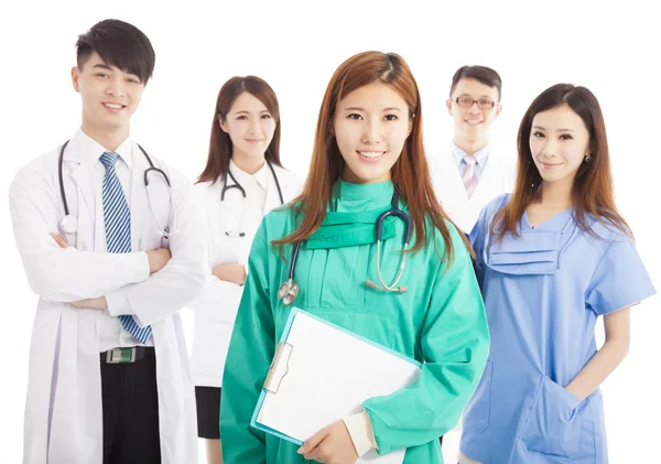 Professional medical doctor team standing — Stock Photo, Image