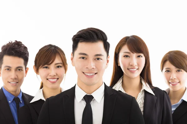 Young businessman with successful business team — Stock Photo, Image