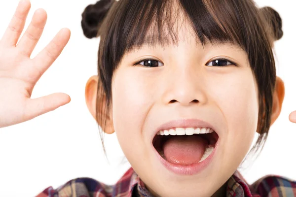 Retrato de menina bonita — Fotografia de Stock