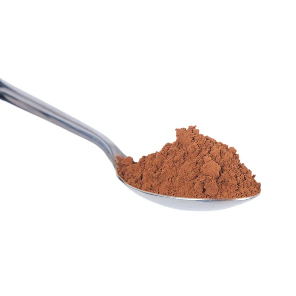 Cocoa powder isolated — Stock Photo, Image