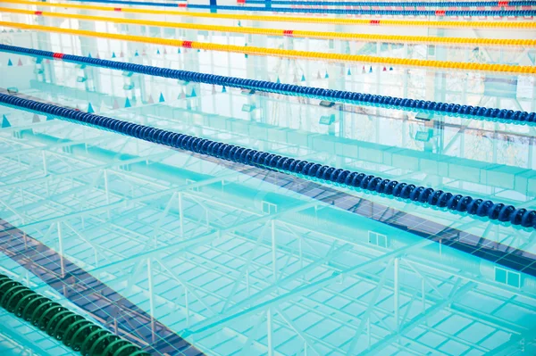 Pista en la piscina — Foto de Stock