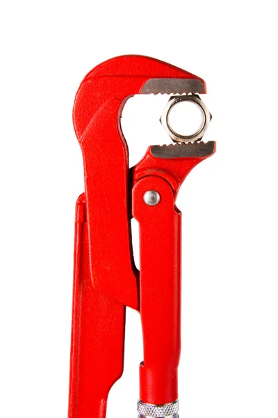 Adjustable wrench isolated — Stock Photo, Image