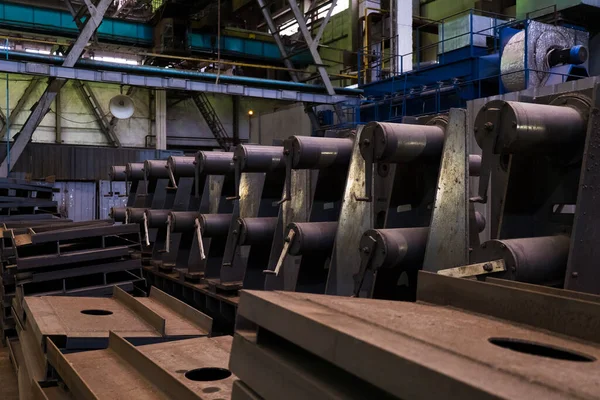 Plant Production Metal Structures Heavy Industry — Stock Photo, Image