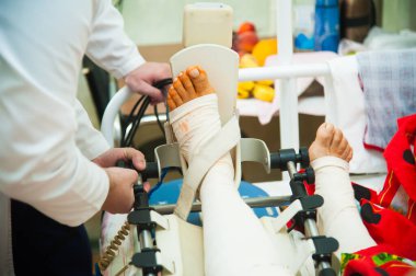 Hastane, sargılı bacakları olan hastalara nitelikli yardım ve bakım sağlıyor.