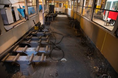 Tramvay bakım altında ve yakında çalışmaya devam edecek.