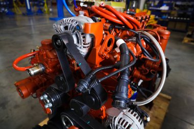 Otobüs üretimi için teknolojik hat. Otobüs üretimi