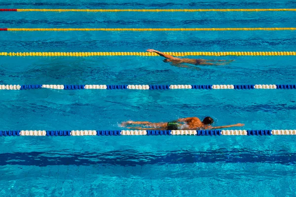 Swimming competition — Stock Photo, Image