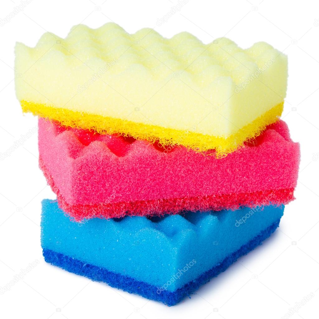 Colorful sponges