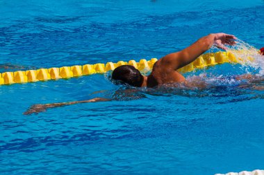 Yüzme - stok görüntü