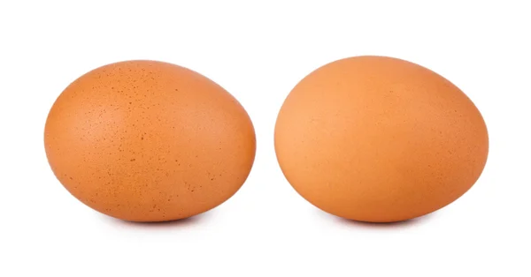 Two brown eggs — Stock Photo, Image