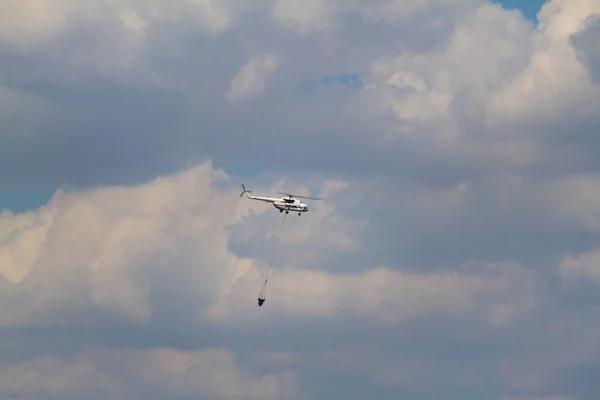 Löschhubschrauber — Stockfoto