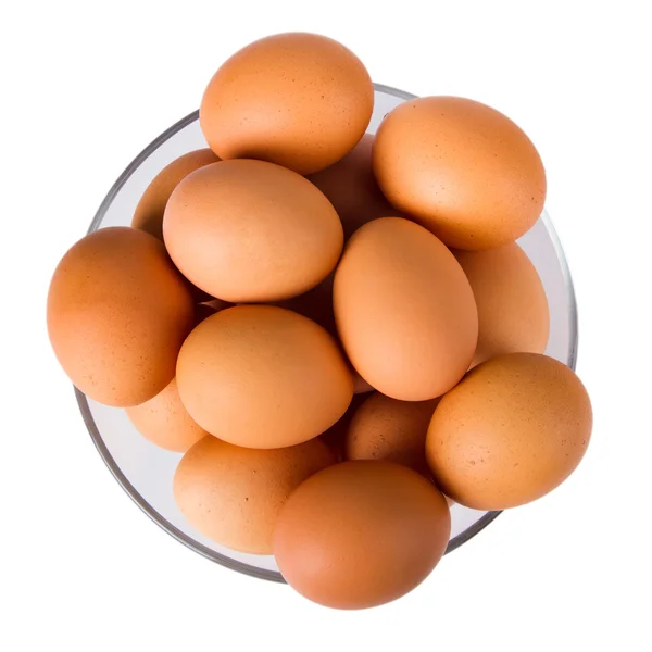 Brown eggs — Stock Photo, Image