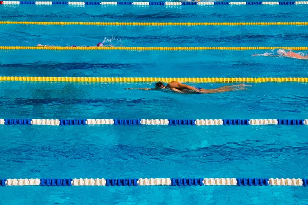 Compétition de natation — Photo