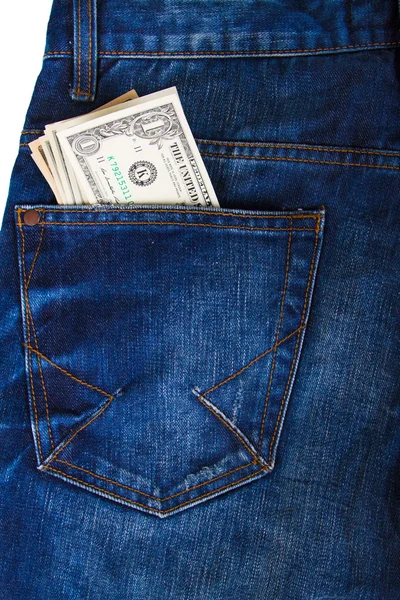 Money in the pocket — Stock Photo, Image