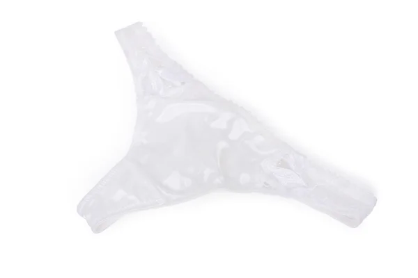 Beautiful female white panties — Stock Photo, Image