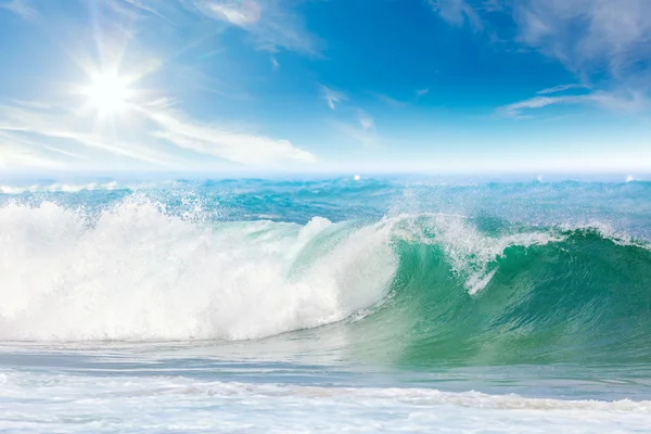 Vacaciones de verano en el mar - hermoso paisaje marino — Foto de Stock