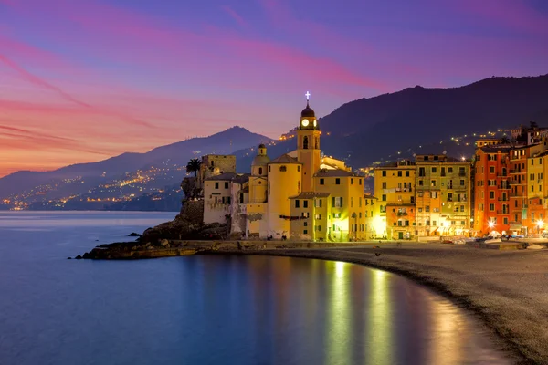 Beautiful Small Mediterranean Town at the evening time — Stock Photo, Image