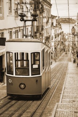 Lisbon'un gloria füniküler - Portekiz, Avrupa