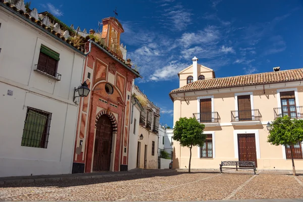 The Street of Small Old Town, Cordoba, Spain — Stock Photo, Image