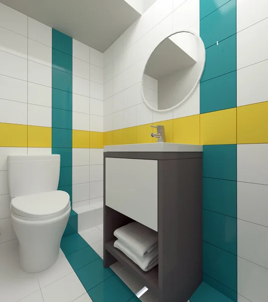 Design interiéru koupelny — Stock fotografie